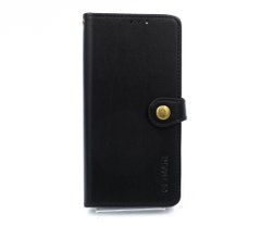 Чохол-книжка шкіра для Xiaomi Redmi Note 10/Note 10s black Getman Gallant PU