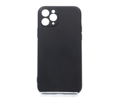 Силіконовий чохол Soft Feel для iPhone 11 Pro Epik Black TPU Full camera