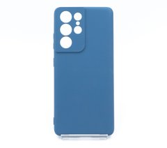 Силіконовий чохол WAVE Colorful для Samsung S21 Ultra blue (TPU)