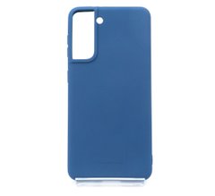 Силиконовый чехол Molan Cano Smooth для Samsung S21 blue