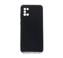 Силіконовий чохол Full Cover для Samsung A31 black Full Camera без logo
