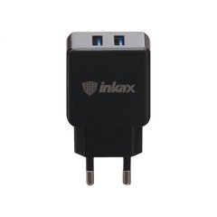 Сетевое зарядное устройство Inkax CD-01 micro black