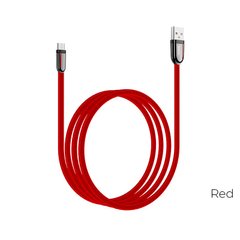USB кабель HOCO U74 Grand micro 2,4A/1,2m red