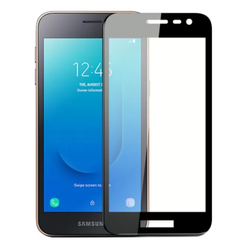 Защитное 2,5D стекло для Samsung J260/J2 Core 2018 0,3мм f/s black
