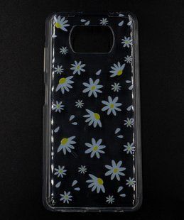 Силіконовий чохол MyPrint для Xiaomi Poco X3 NFC ромашки