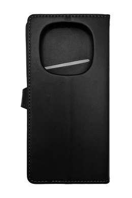 Чохол-книжка шкіра для Xiaomi Redmi Note 15 Pro 4G black Getman Gallant PU