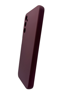 Силиконовый чехол Fibra для Samsung A05S marsala Full Camera