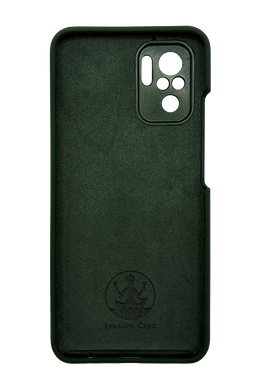 Силиконовый чехол Full Cover Lakshmi для Xiaomi Redmi Note 10 cyprus green (AAA)Full Camera без logo