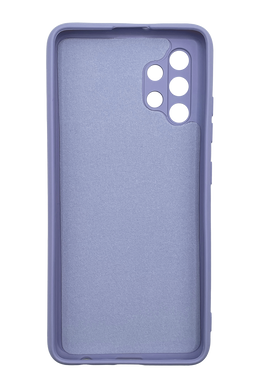 Силіконовий чохол Full Soft для Samsung A32 4G light purple Full Camera