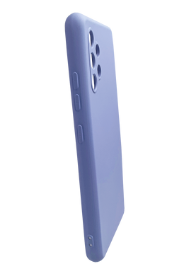 Силіконовий чохол Full Soft для Samsung A32 4G light purple Full Camera