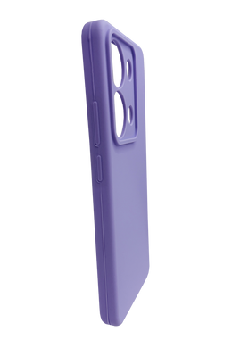 Силіконовий чохол Softy для Xiaomi Redmi Note 13Pro 4G/PocoM6 Pro 4G lilac Full Camera з мікрофібро