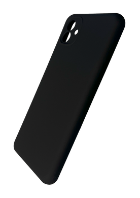 Силіконовий чохол Full Cover для Samsung A04 black Full Camera без logo