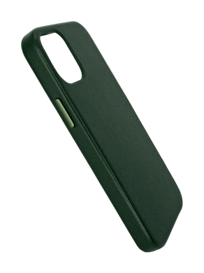 Чохол iCarer для iPhone 12 mini Original Real Leather green