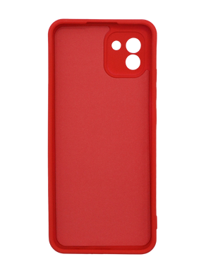 Чохол (TPU) Candy Ring для Samsung A03 red Full Camera