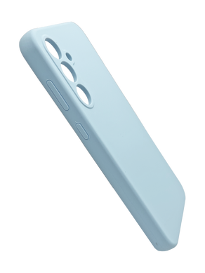 Силиконовый чехол Fibra для Samsung A55 lilac cream Full Camera