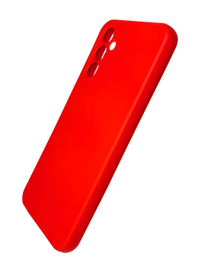 Силіконовий чохол Full Soft для Samsung A14 red Full Camera