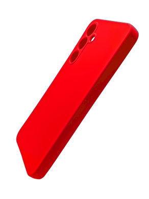 Силиконовый чехол Full Cover для Samsung A55 red Full Camera без logo