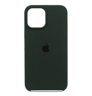Силіконовий чохол original для iPhone 12 Pro Max black green