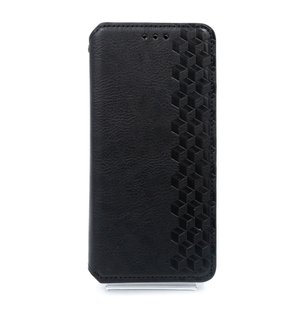 Чохол-книжка шкіра для Xiaomi Redmi Note 9/Redmi 10X black Getman Cubic PU