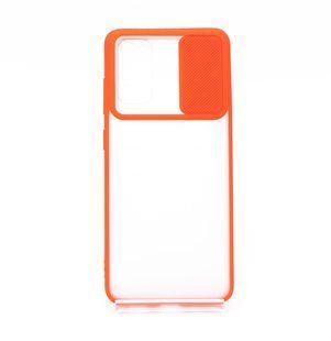 TPU чохол Camshield mate для Samsung S20 red шторка/захист камери