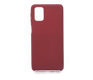 Силіконовий чохол Soft Feel для Samsung M31s marsala Candy