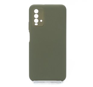 Силиконовый чехол Full Cover SP для Xiaomi Redmi 9T dark olive