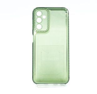 Чохол TPU Starfall Clear для Samsung A14 4G/5G green Full Camera