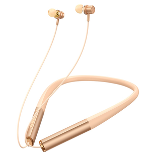Bluetooth навушники Hoco ES71 Platinum neck-mounted BT headset Orange smoothie
