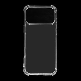 Чохол (TPU) Getman Ease logo для iPhone 17 Pro Max clear з посиленими кутами