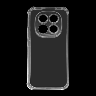 Силіконовий чохол Clear WXD HQ для Xiaomi Redmi Note 15 Pro+ 5G 0.8mm Full Camera протиударний