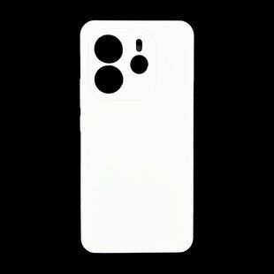 Силіконовий чохол WAVE Full Cover для Xiaomi Redmi Note 14 4G (European) white Full Camera