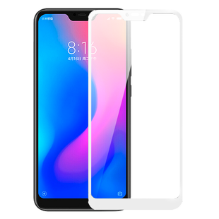 Защитное 2.5D стекло Optima для Xiaomi Redmi 6 Pro/Mi A2 Lite white