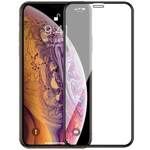 Защитное 3D Curved стекло для iPhone XS Max/11Pro Max black Glasscove