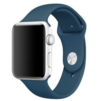 Силіконовий ремінець для Apple Watch 38/40mm blue cobalt