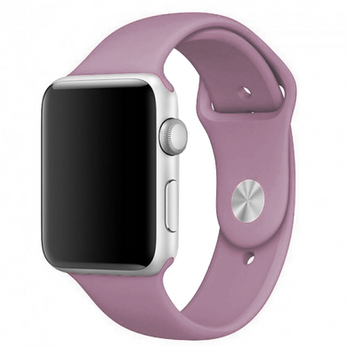 Силіконовий ремінець для Apple Watch Sport Band 38-40mm (S/M & M/L) 3pcs lilac pride