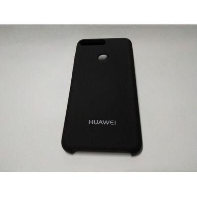 Силиконовый чехол Silicone Cover для Huawei Y7 Prime 2018 black