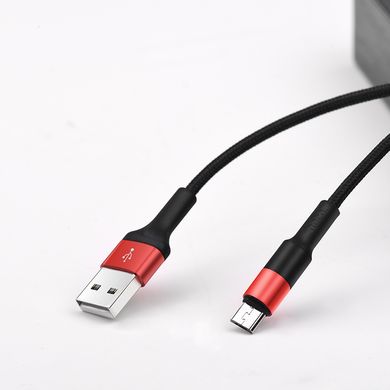 USB кабель Hoco X26 Xpress Charging micro 1m 2A red