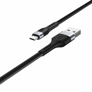 USB кабель Hoco X34 Surpass Cable for Micro 2,4A/1m. Black