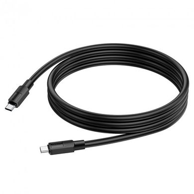 USB кабель Hoco X84 Type-C to Type-C 60W 3.0A 1m black