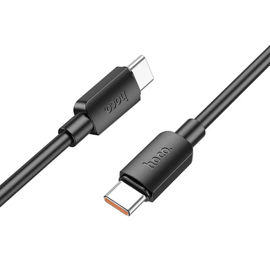 USB кабель Hoco X96 Hyper 100W fast charging data cable Type-C to Type-C black