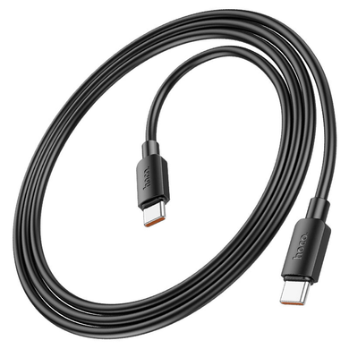 USB кабель Hoco X96 Hyper 100W fast charging data cable Type-C to Type-C black