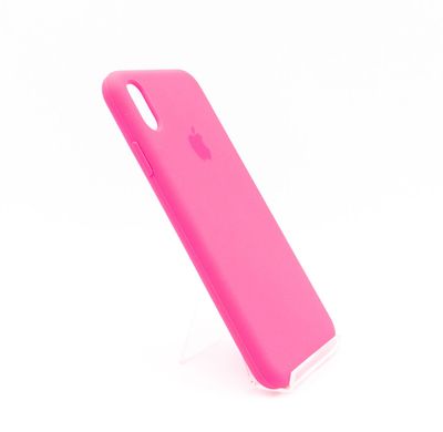 Силіконовий чохол Full Cover для iPhone XS Max fluoriscence pink