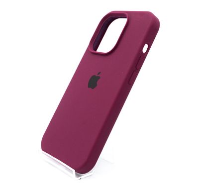 Силіконовий чохол Full Cover для iPhone 14 Pro marsala