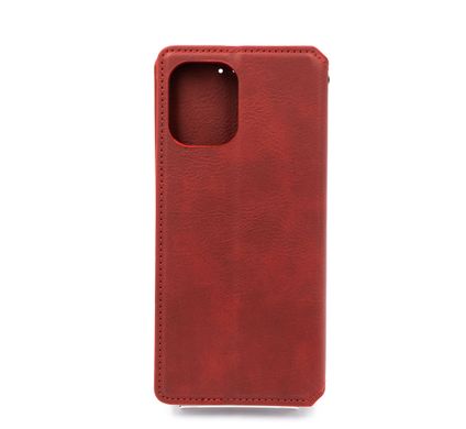 Чохол-книжка шкіра для Samsung M33 5G red Getman Cubic PU