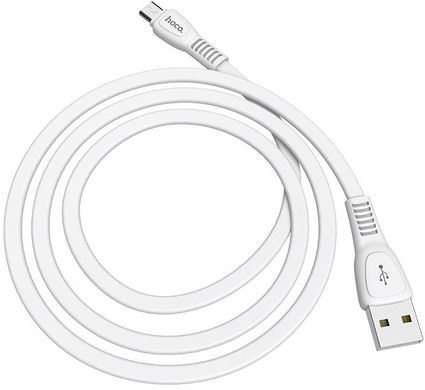 USB кабель Hoco X40 Noah Micro QC 2.4A/1m white