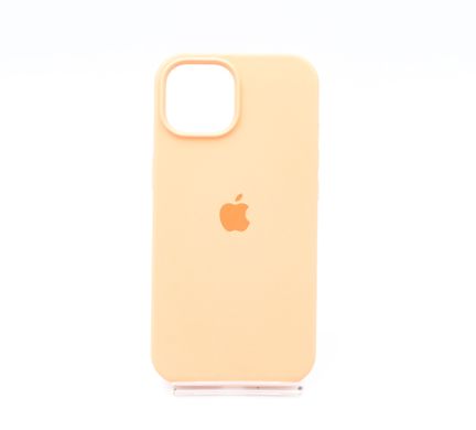 Силіконовий чохол Full Cover для iPhone 15 peach