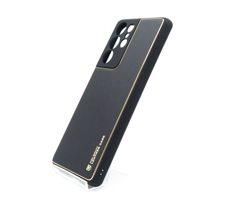 Чохол шкіра Xshield для Samsung S21 Ultra black Full camera
