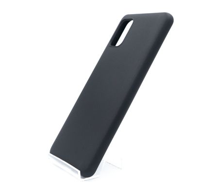 Силіконовий чохол WAVE Colorful для Samsung A31 black (TPU)