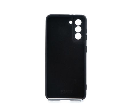 Силіконовий чохол SMTT для Samsung S21 black Full Camera з мікрофіброю