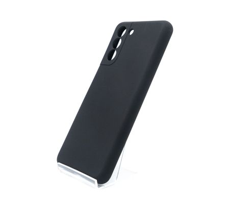 Силіконовий чохол SMTT для Samsung S21 black Full Camera з мікрофіброю
